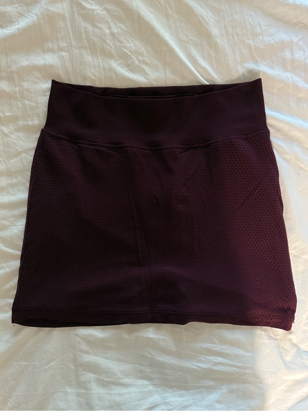 PINK Victoria's Secret Plum Performance Mini Skirt